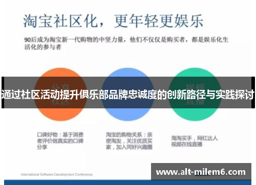 通过社区活动提升俱乐部品牌忠诚度的创新路径与实践探讨